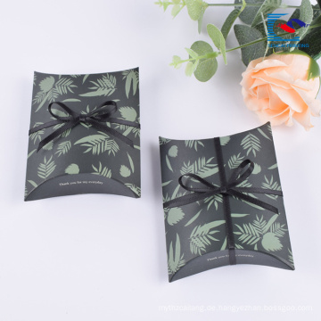 Heißer Verkauf Benutzerdefinierte Handwerk Kissen geformt Geschenkpapier Verpackung Box für Haar